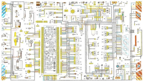 Проводка ваз 2114 е газ