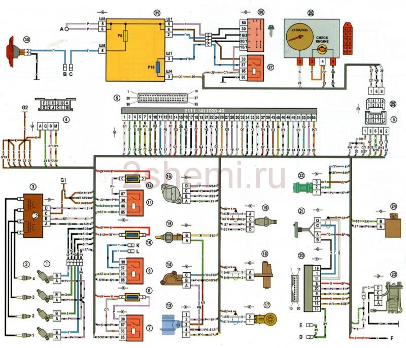 Проводка под капотом ваз 2109 карбюратор