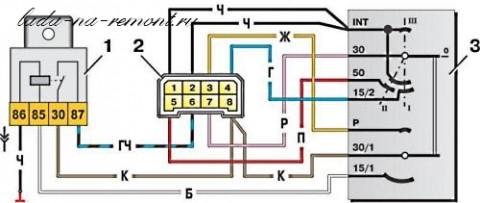 Ремонт контактной группы замка зажигания ваз 2109