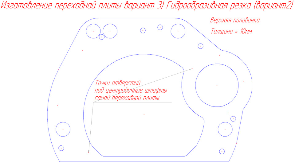 Изготовление переходной плиты кпп