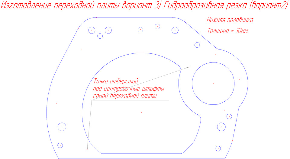 Изготовление переходной плиты кпп