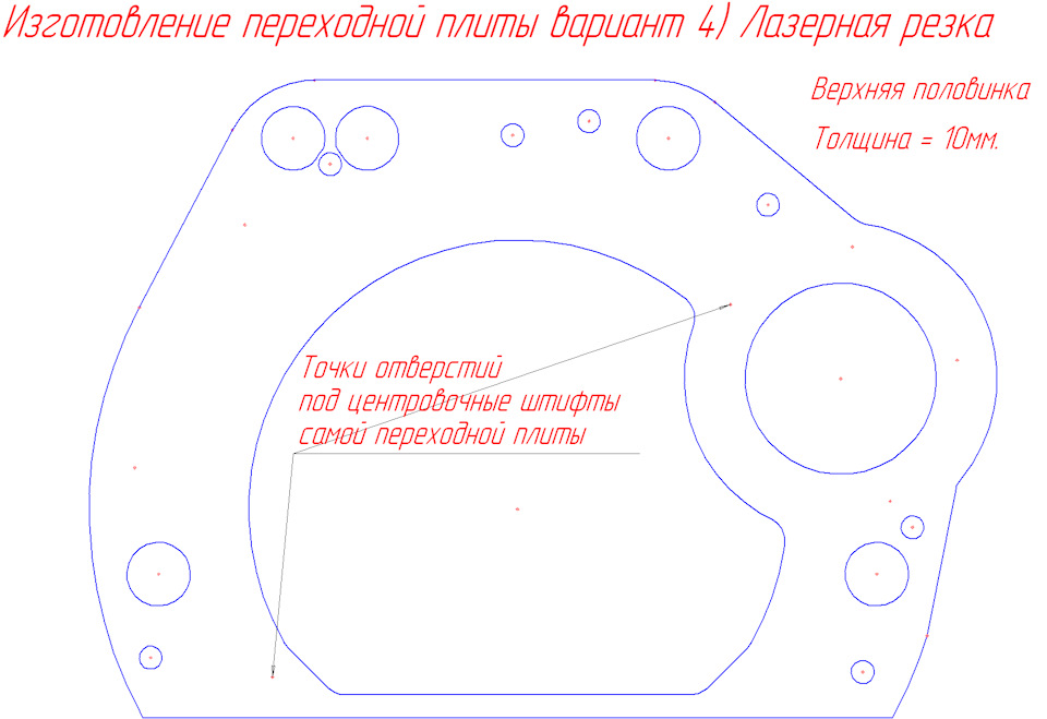 Изготовление переходной плиты кпп