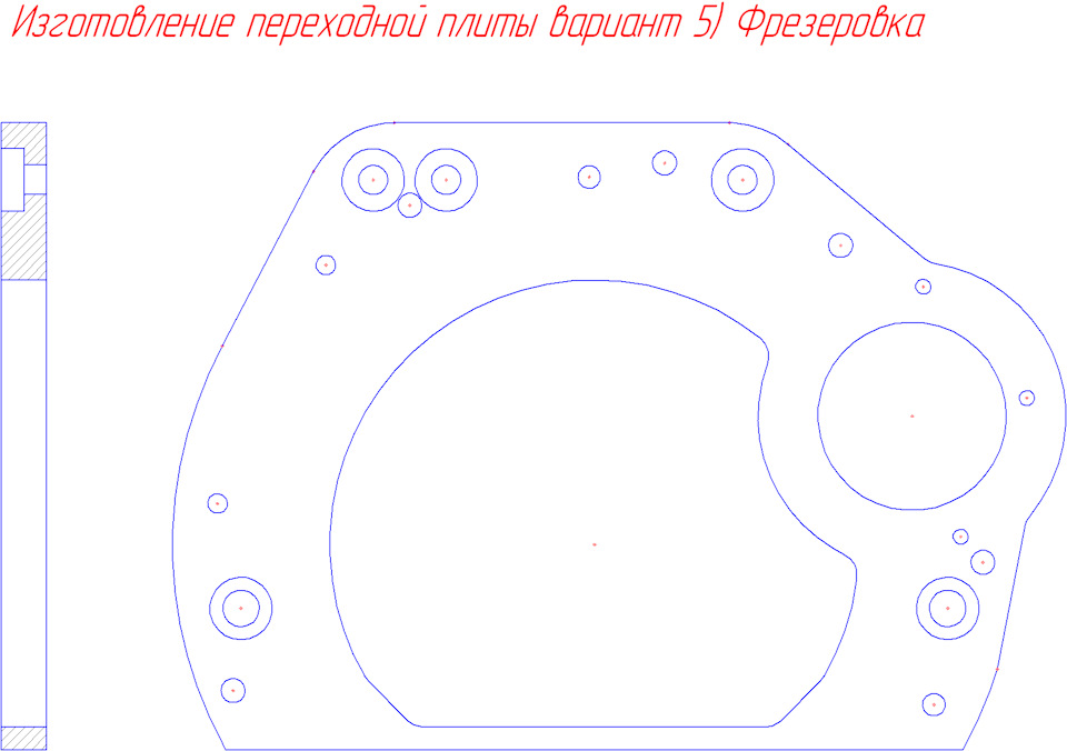 Изготовление переходной плиты кпп