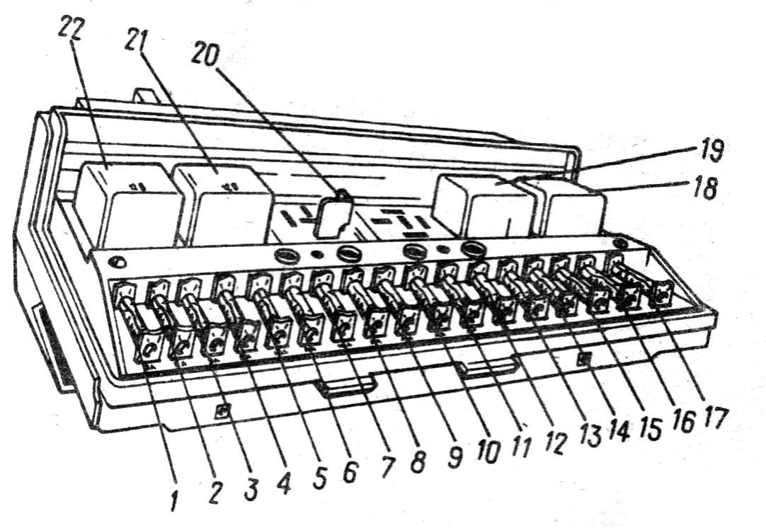 Как проверить блок предохранителей ваз 2107