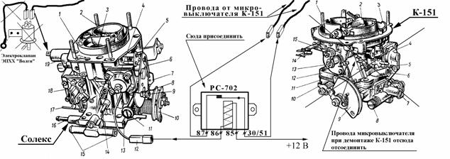 Карбюратор от волги на ваз 2107